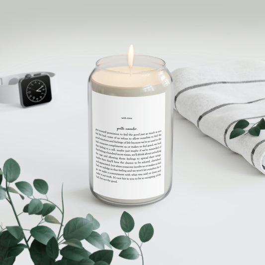 "Gentle Reminder" Scented Candle, 13.75oz