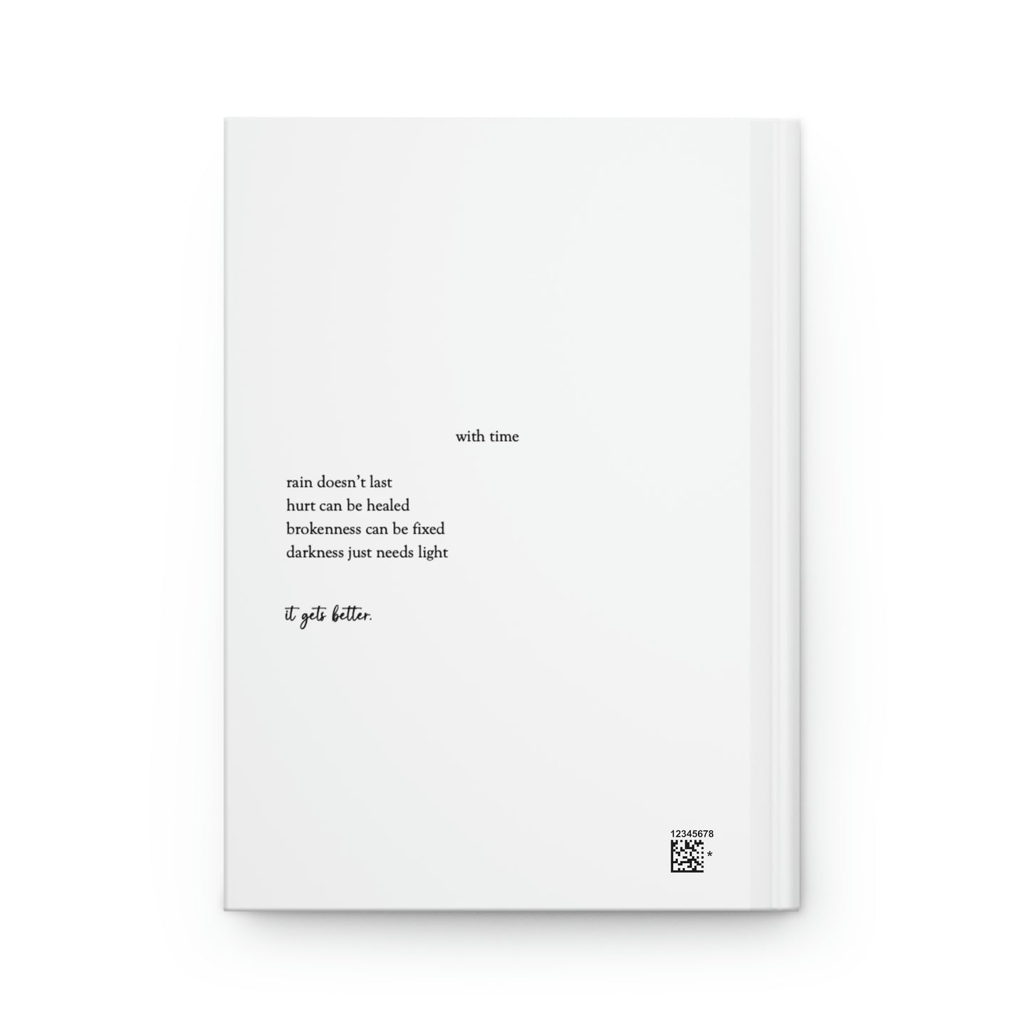 "I Dare You." Hardcover Journal Matte