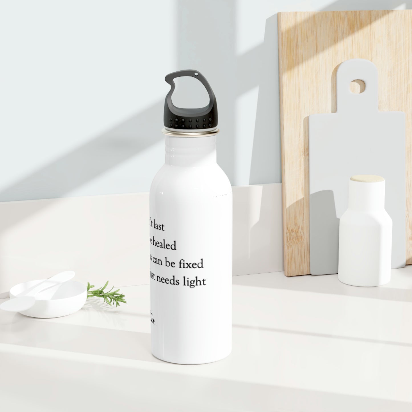 "It Gets Better" Stainless Steel Water Bottle