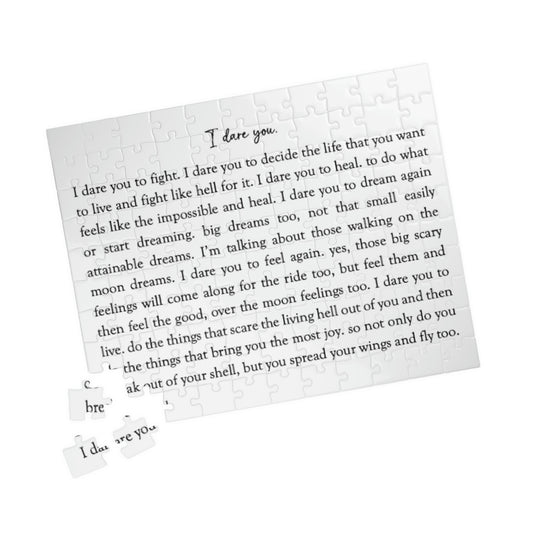 "I Dare You" Puzzle (110 piece)