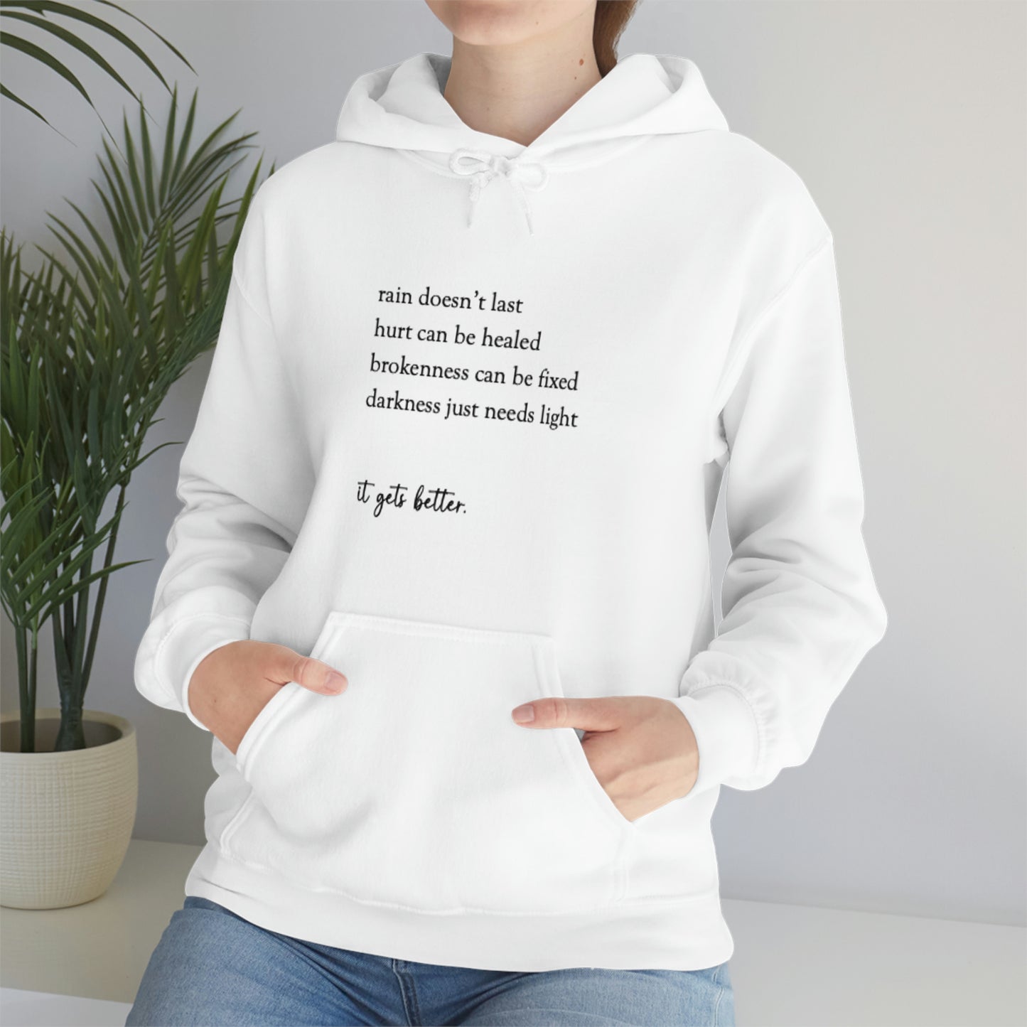 "It Gets Better" Heavy Blend™ Hooded Sweatshirt