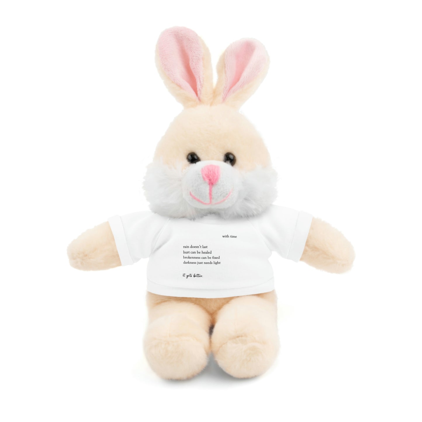 Stuffed Animals with "It Gets Better" Tee