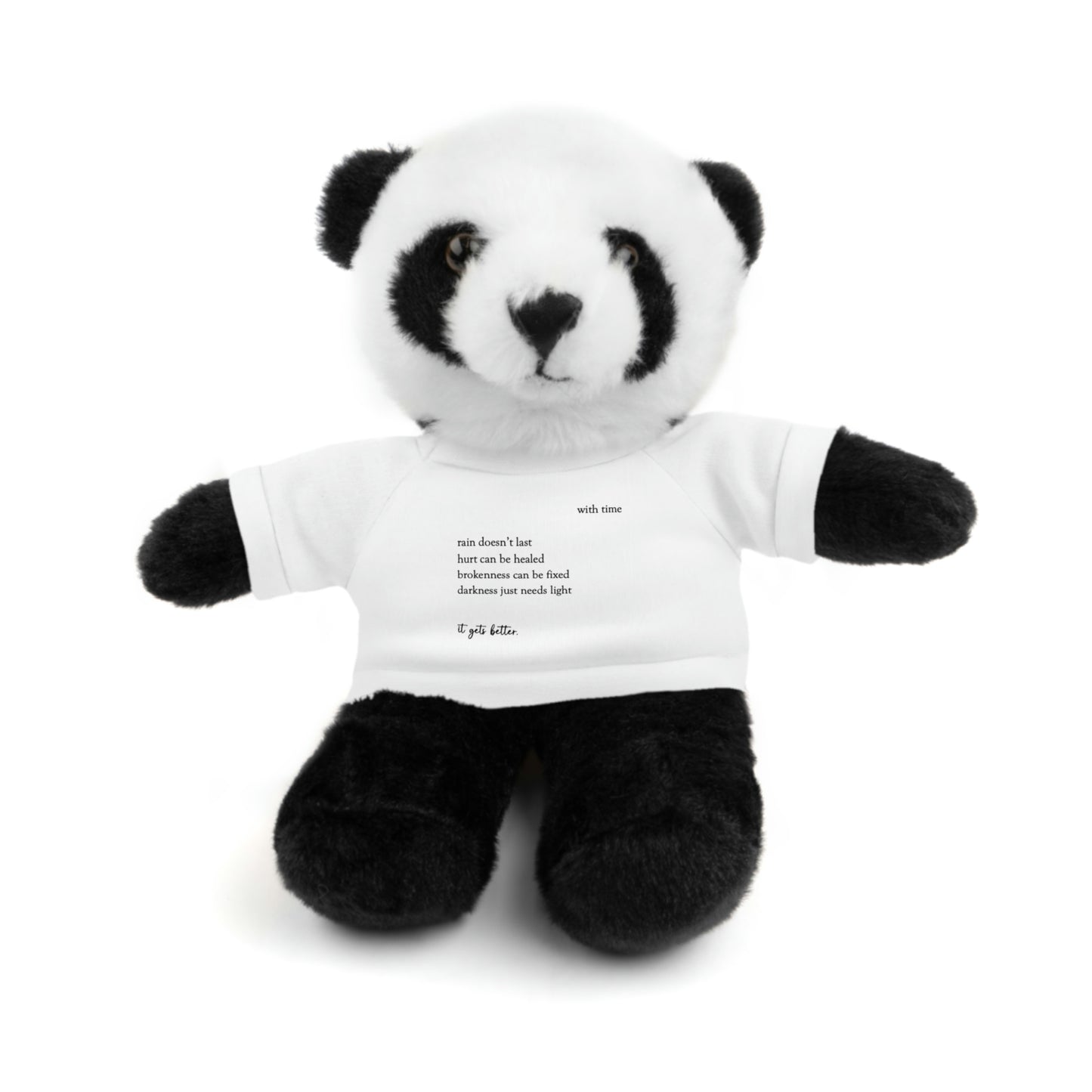 Stuffed Animals with "It Gets Better" Tee
