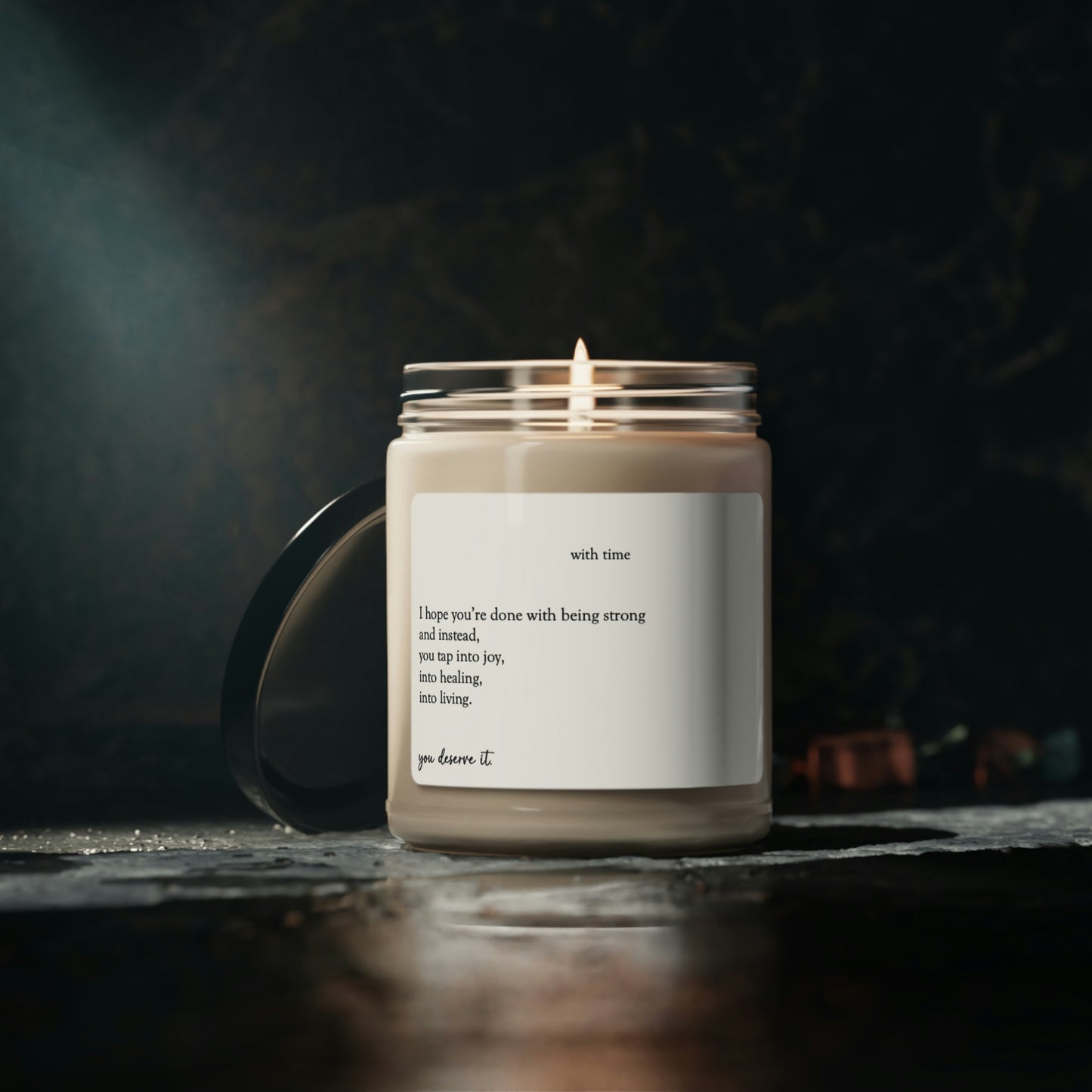 "You Deserve It" Scented Soy Candle, 9oz