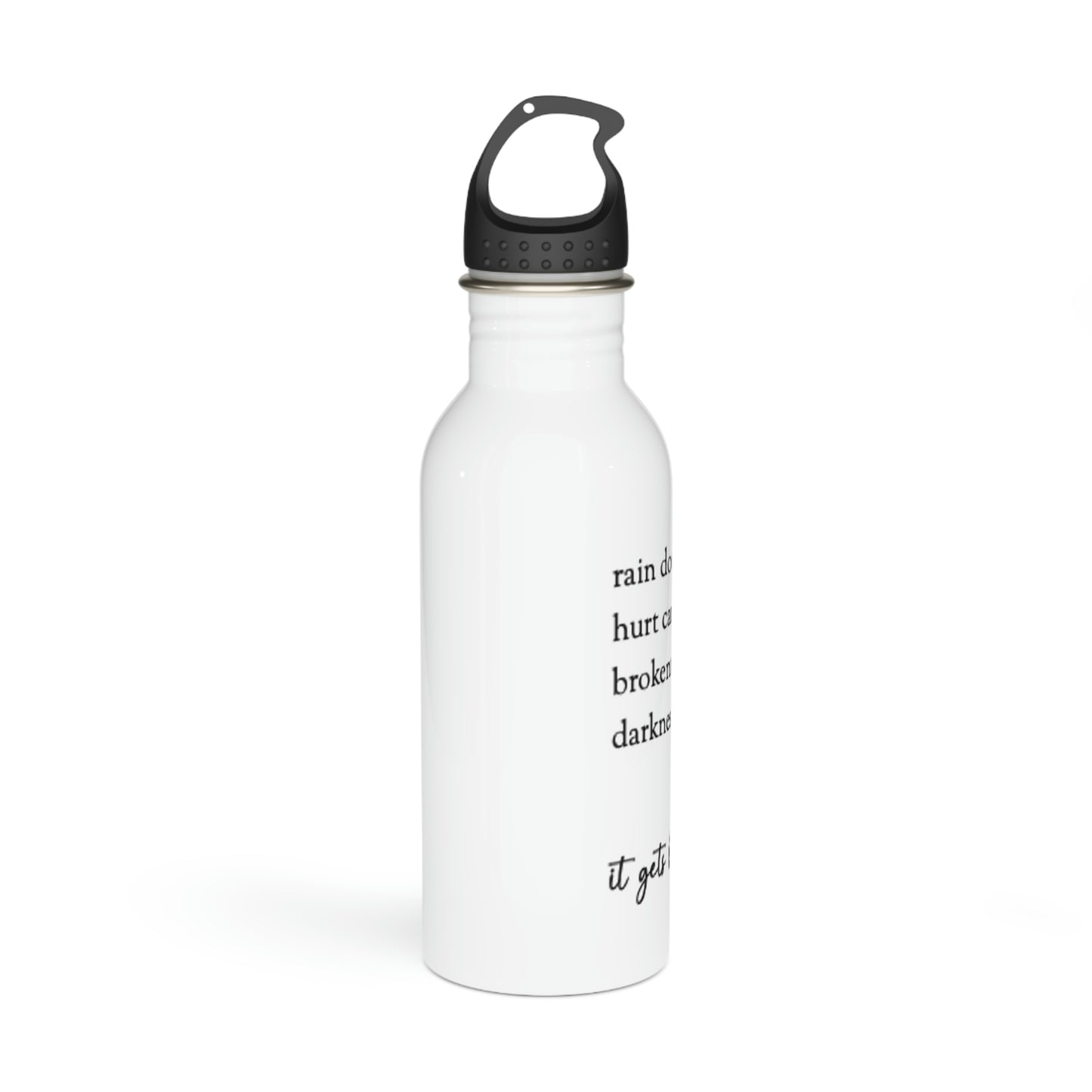 "It Gets Better" Stainless Steel Water Bottle