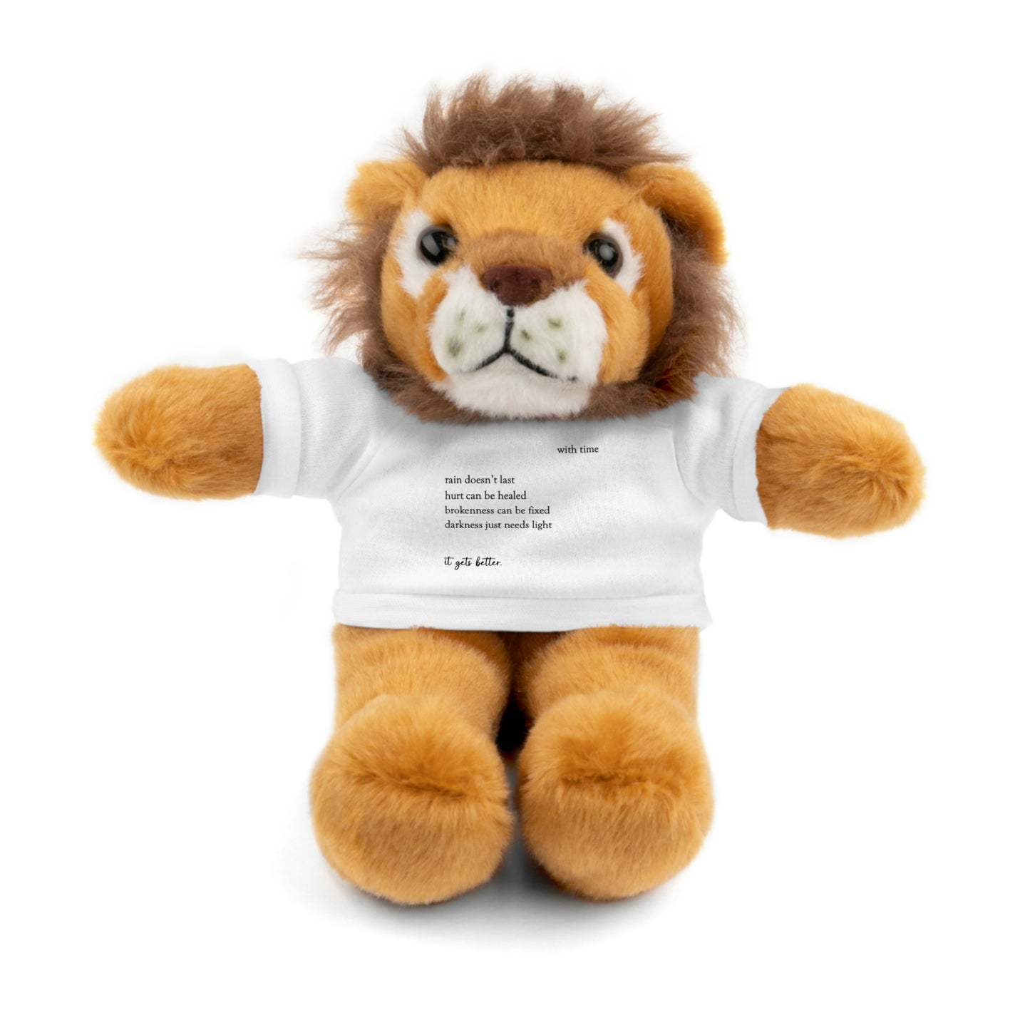 Stuffed Animals with "It Gets Better" Tee