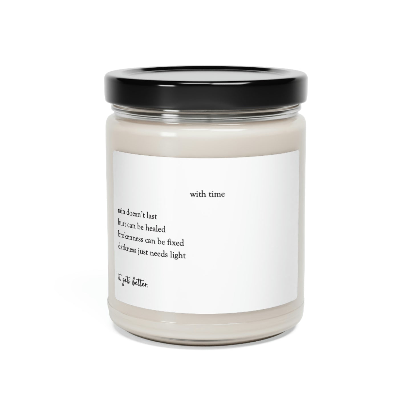 "It Gets Better" Scented Soy Candle, 9oz